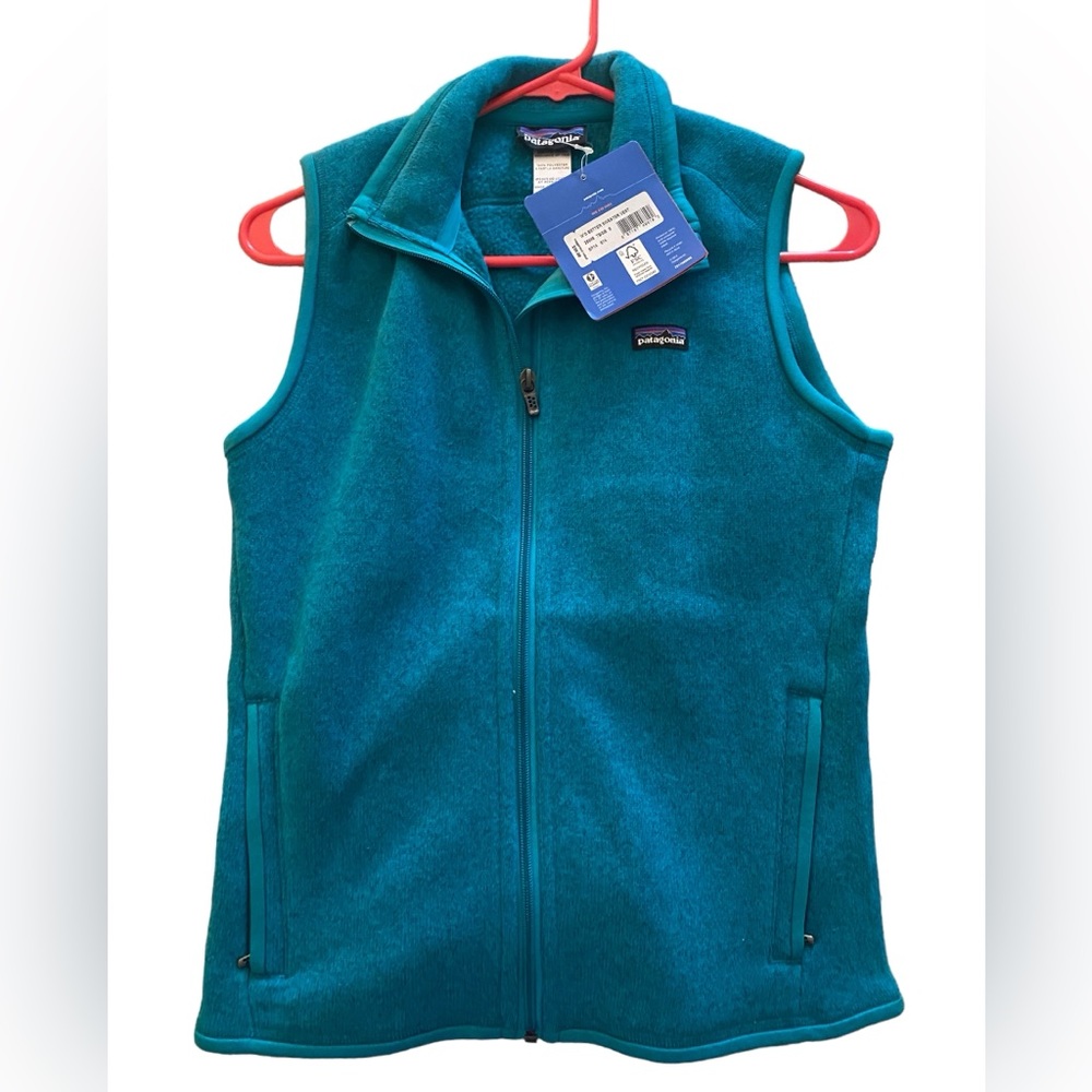 New Teal Patagonia Women’s Vest Small
